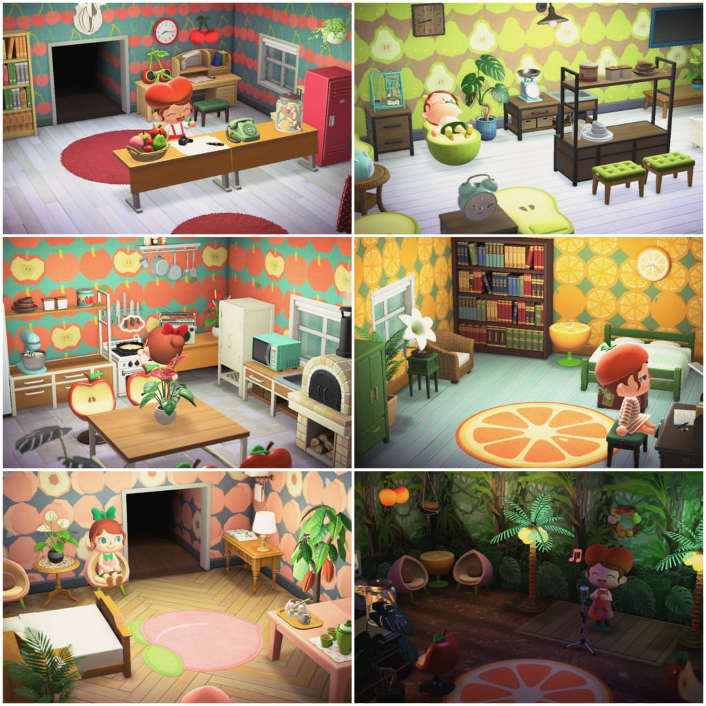 【あつ森】【フルーツ部屋がかわいい】みんなの島の特産品はどれ？ みんなのあつ森