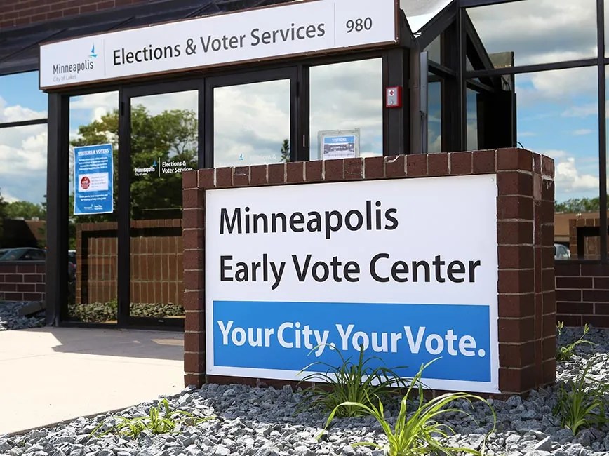 Early voting begins for August 13 primary election Minneapolis