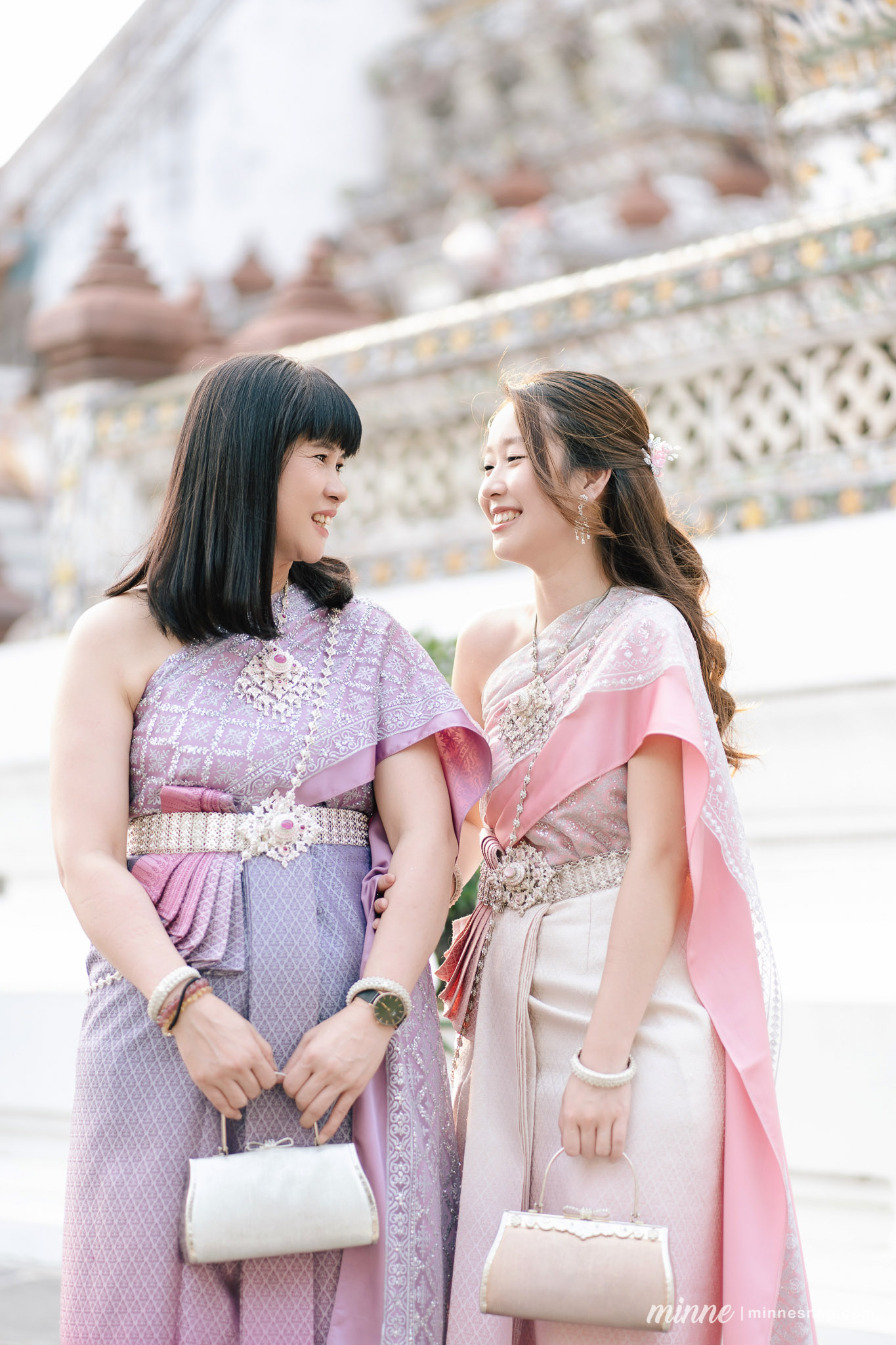 Sense Of Thai Thai Costume Dress photoshoot at Wat Arun