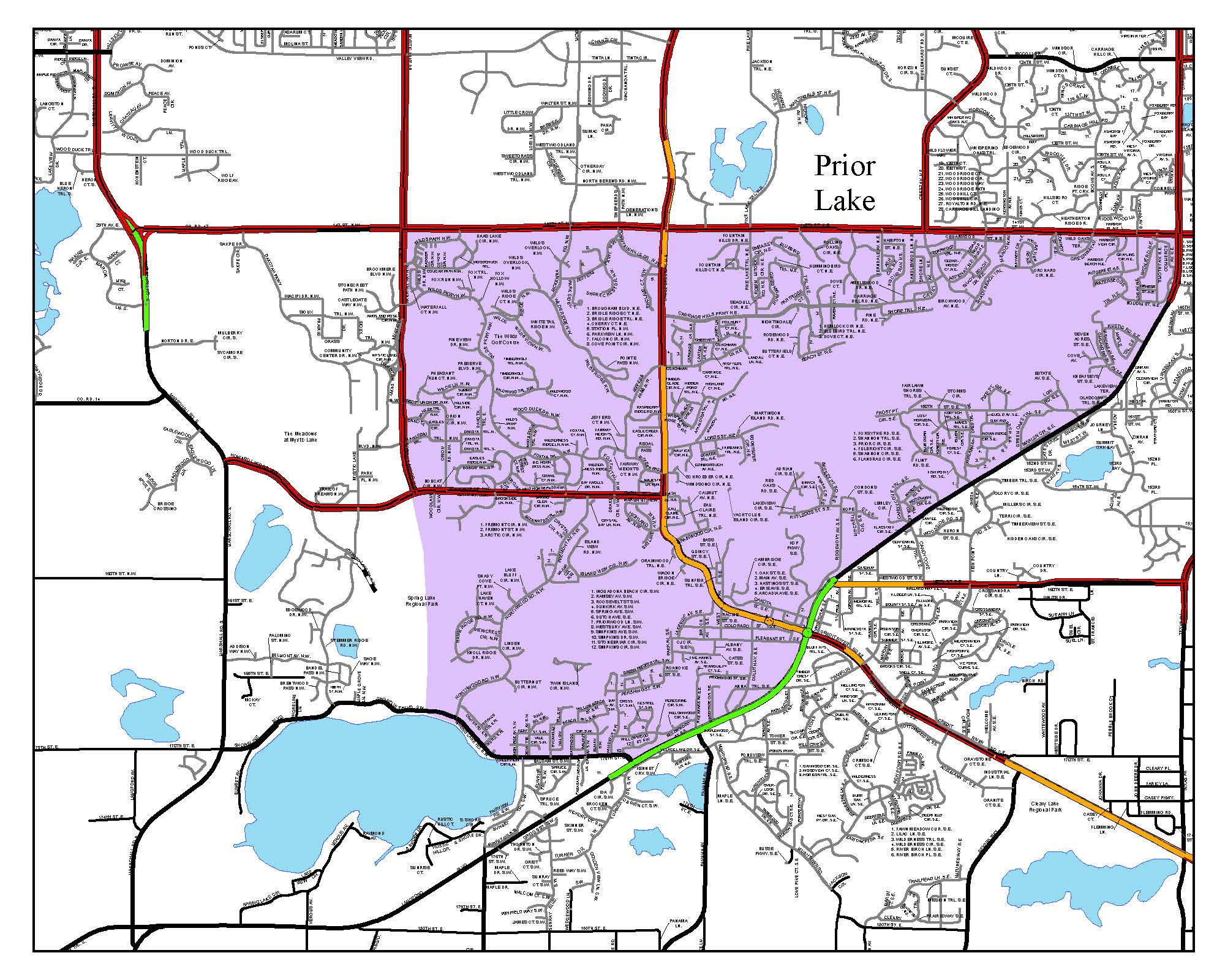Prior Lake MN Snow Removal Sand Creek Services