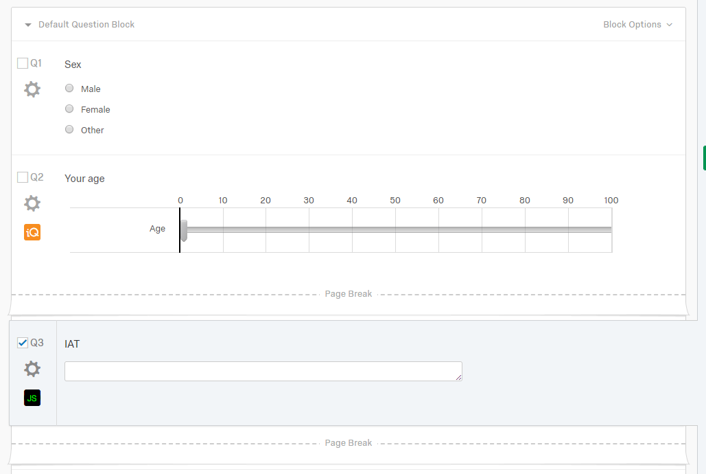 Running the Evaluative Priming Task on Qualtrics Minno Suite