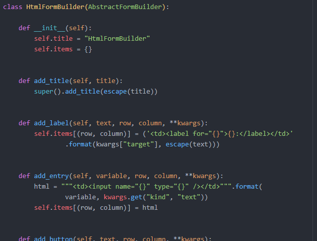 Python Design Pattern Builder Pattern · MinhoPark