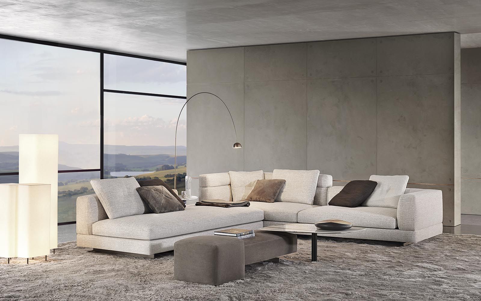 How To Professionally Install a Contemporary Corner Sofa Minotti London