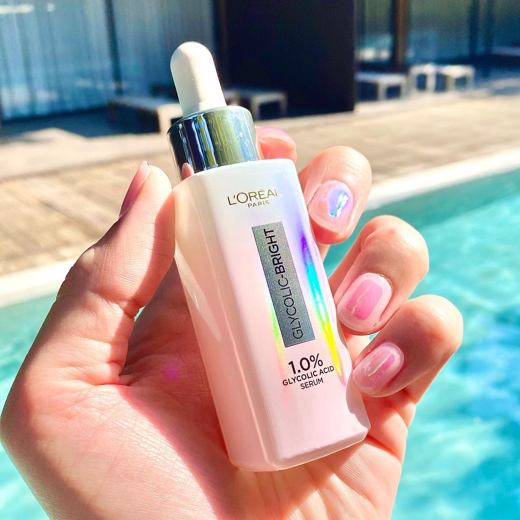 Serum L'Oreal Glycolic Bright 1.0 Glycolic Acid Mint Cosmetics