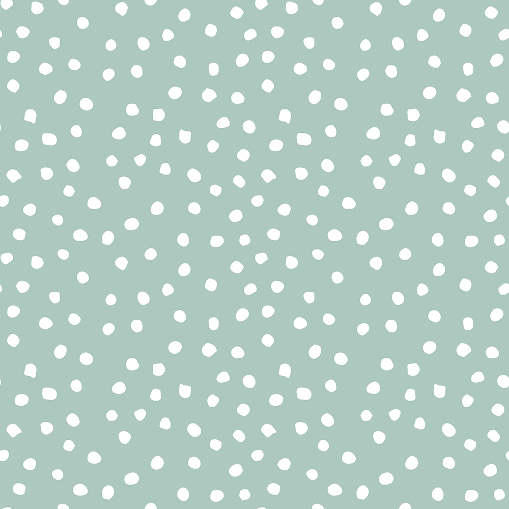 Spotty Inverted Sage Wallpaper Mint Art Co