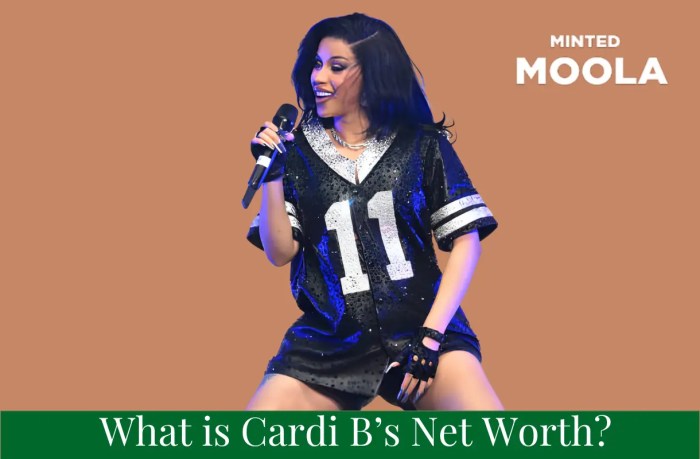 Net worth of cardi b 2022