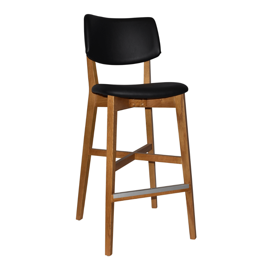 Naples Timber Bar Stool Mint Furniture