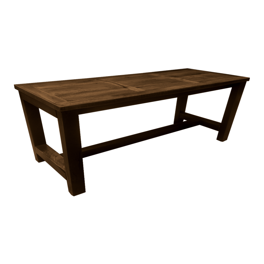 Picket Recycled Timber Dining Table Mint Furniture