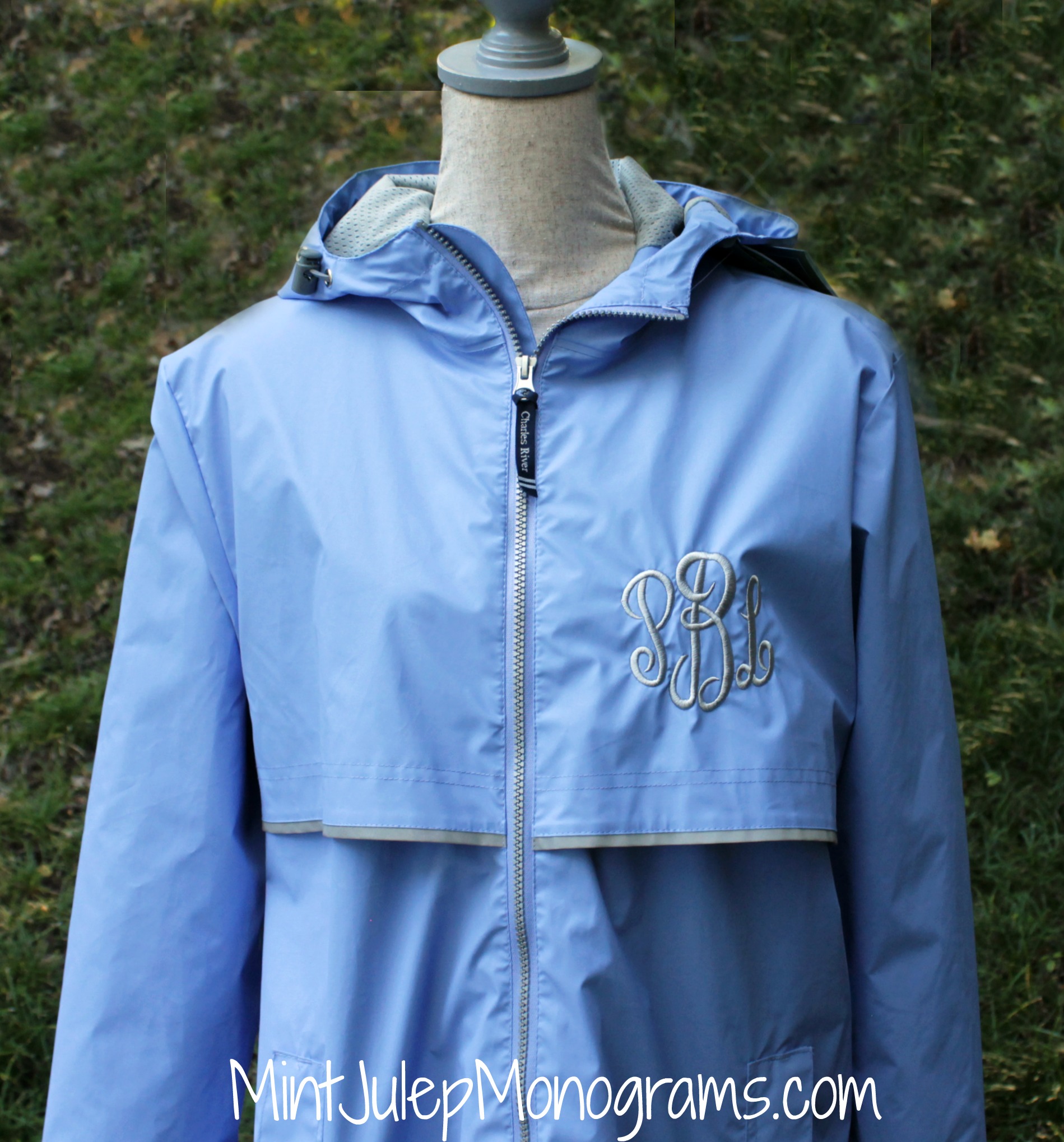 Women's Monogrammed Rain Jacket High Quality with an Amazing Look!