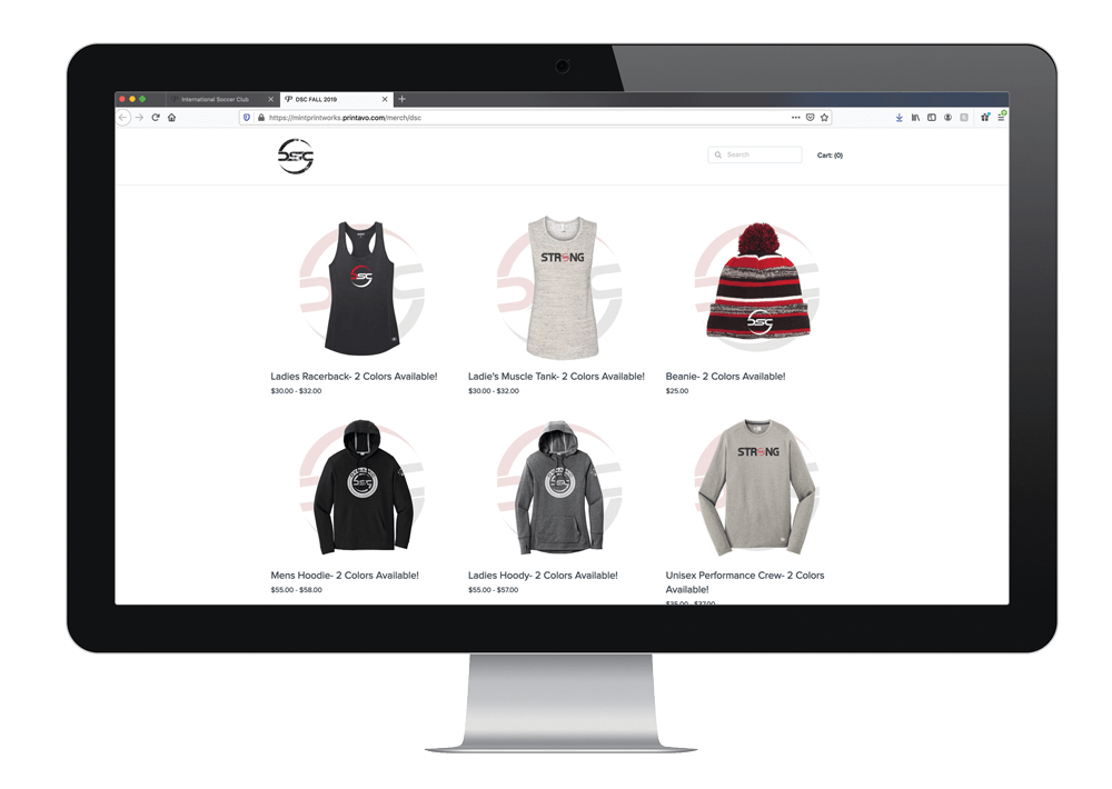 Online Merch Stores Mint Printworks