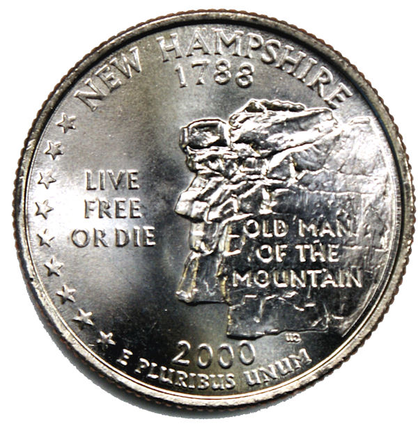 MintProducts > U.S. Modern Quarters (19992021) > 2000 New Hampshire