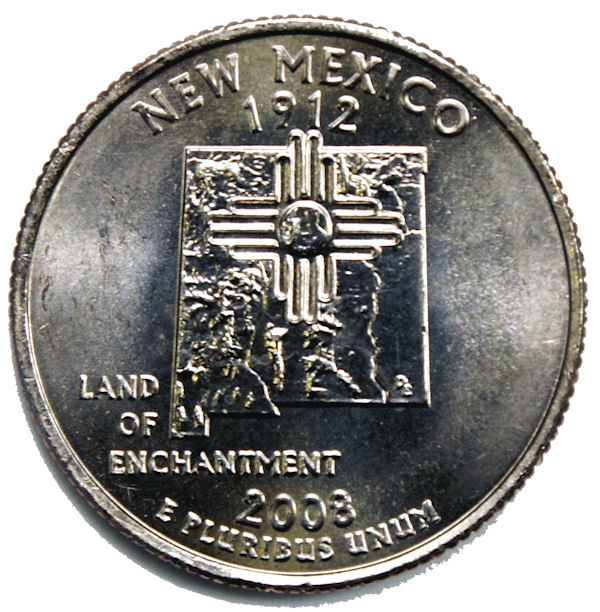 MintProducts > U.S. Modern Quarters (19992021) > 2008 New Mexico