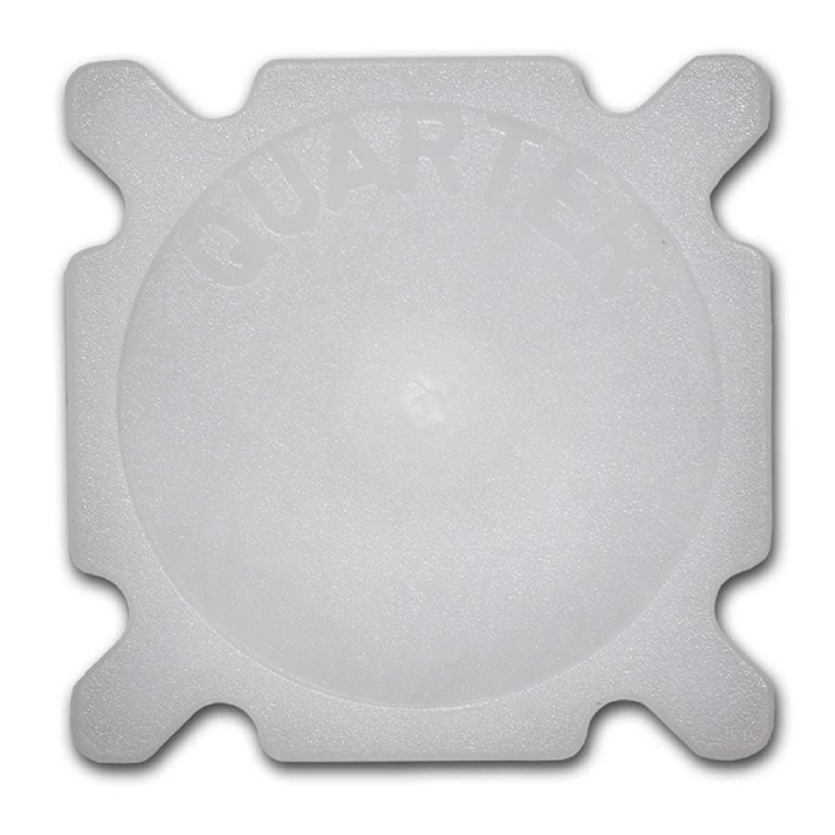MintProducts > Coin Collecting Supplies > Coinsafe Square Quarter Coin Tube