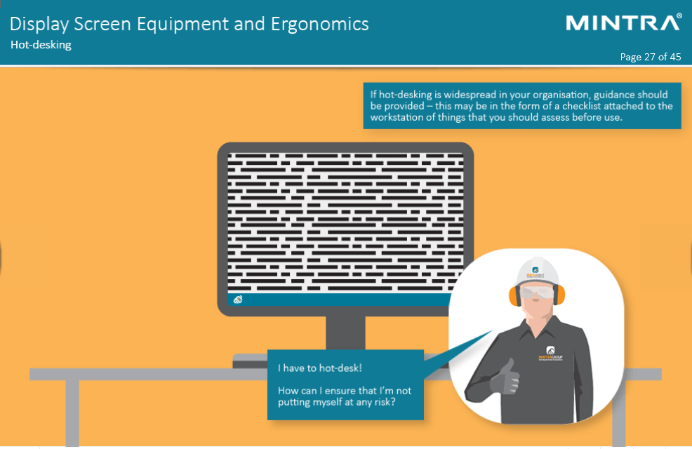 Display Screen Equipment Online Training Course