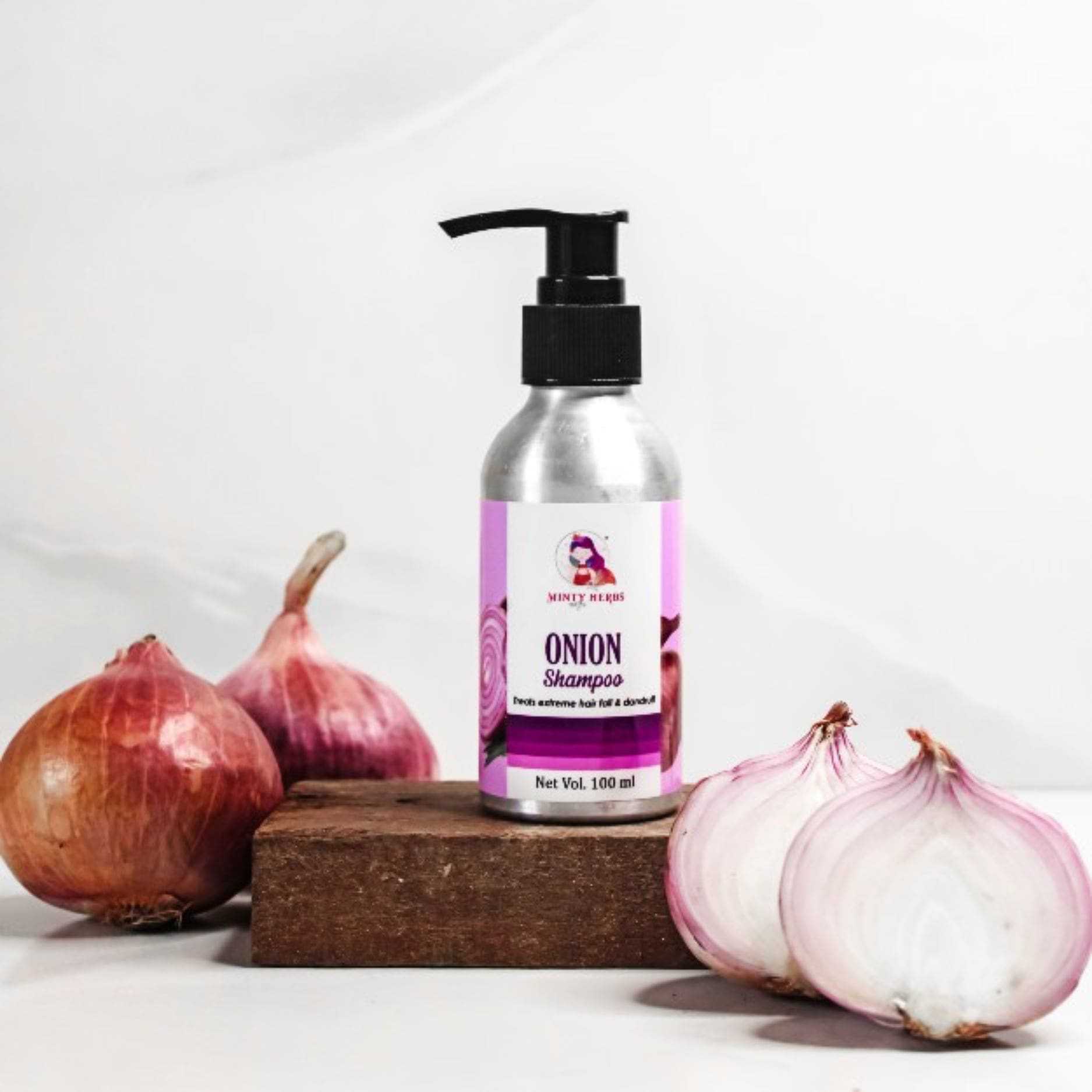 Onion Shampoo 100 ml MintyHerbs
