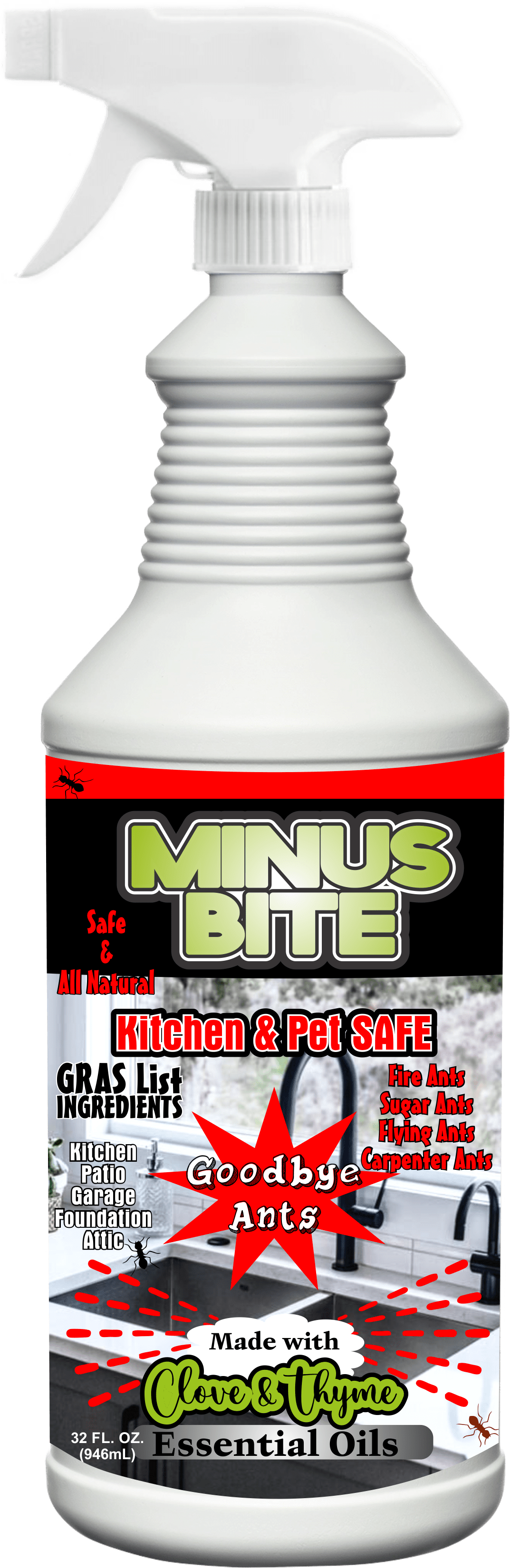 The Natural choice for repelling ants