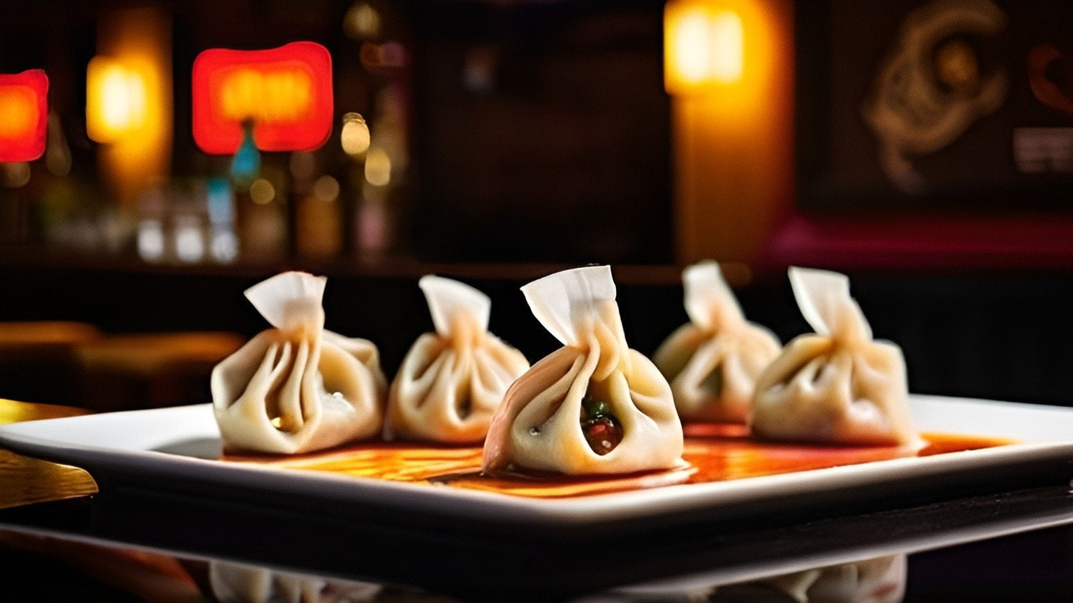 Pork Dumplings the MINUTE BARTENDER