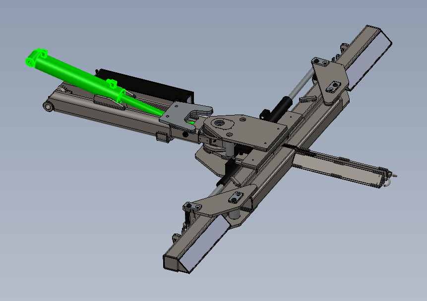 In/Out Hydraulic Cylinder (136) Minute Man Wheel Lifts