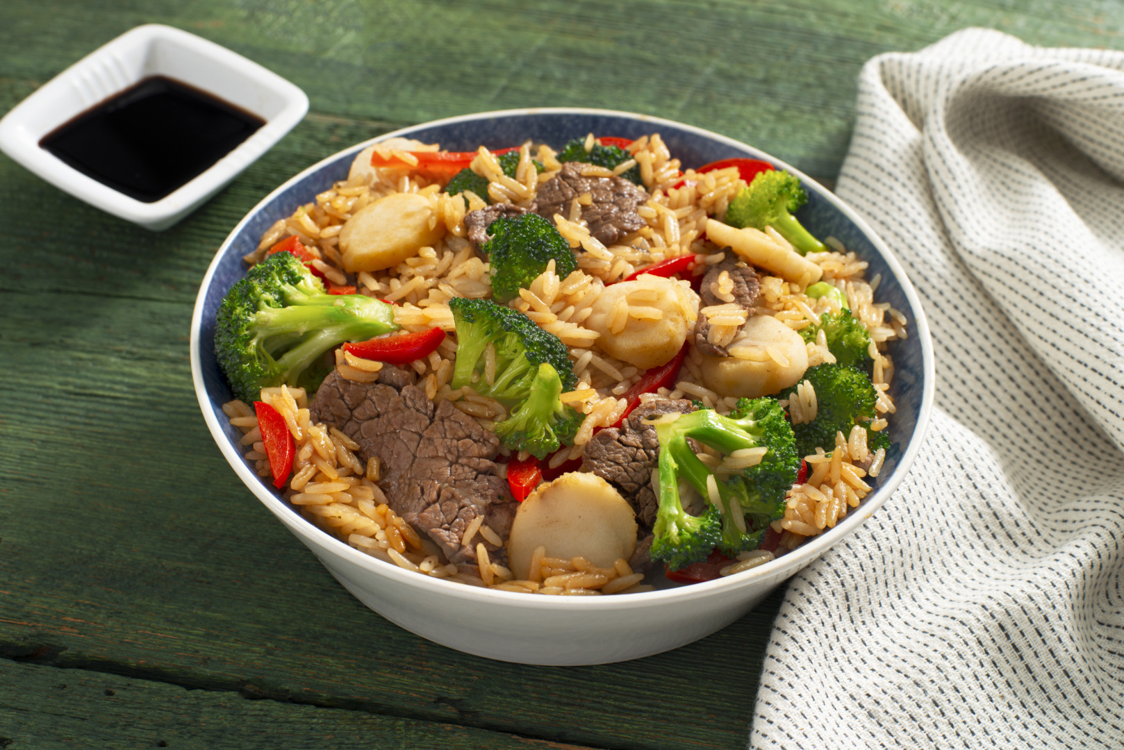 Beef & Broccoli Stir Fry with Brown Rice Minute® Rice
