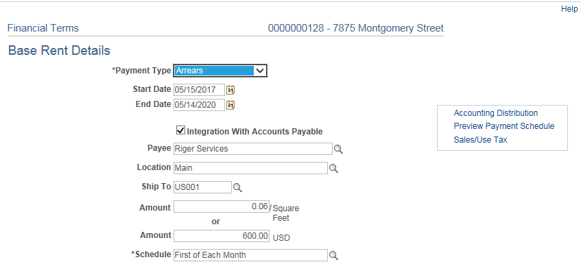 PeopleSoft Lease Administration Quick Take