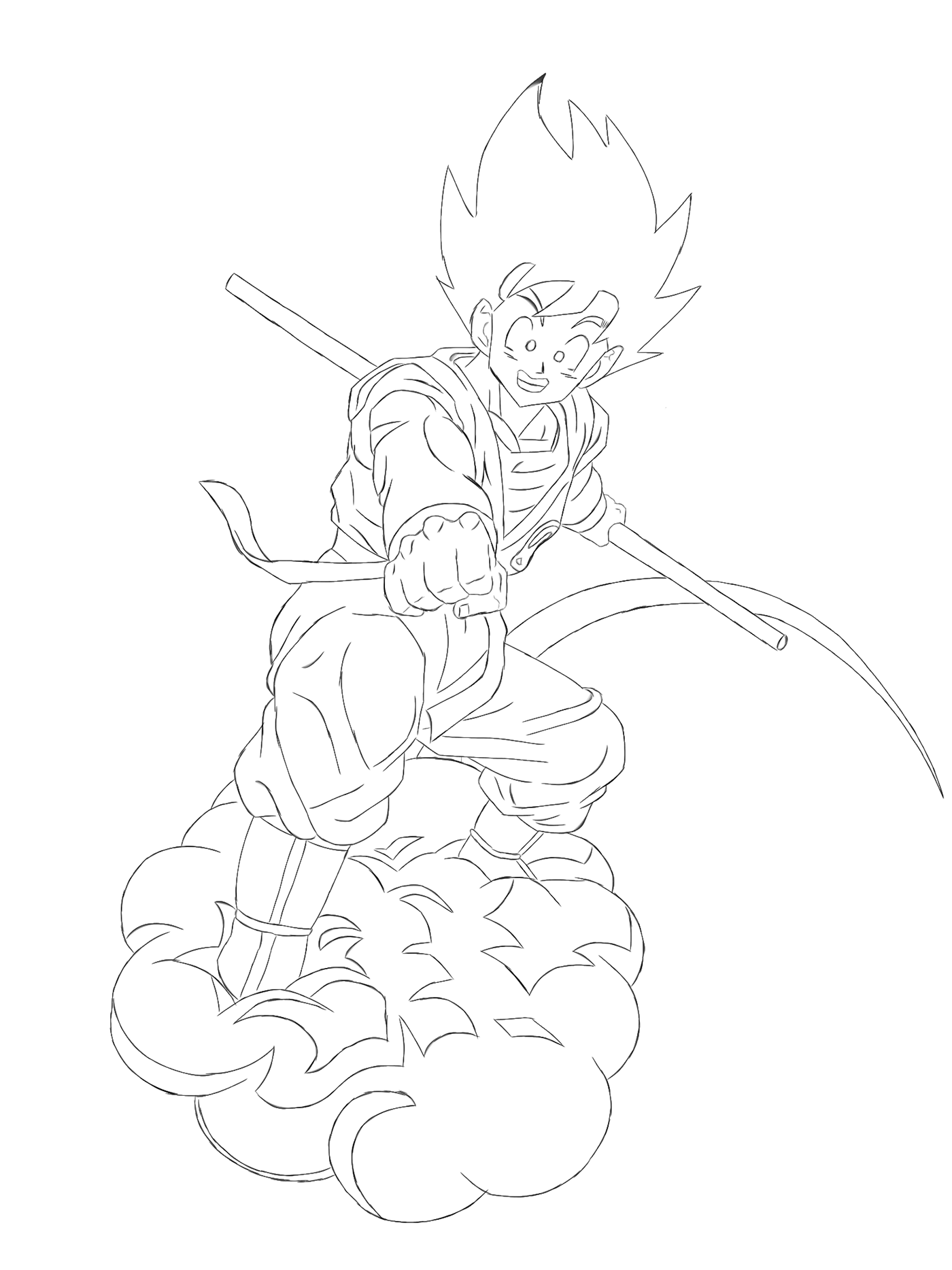 Drawings Of Dragon Ball Z Characters on Behance
