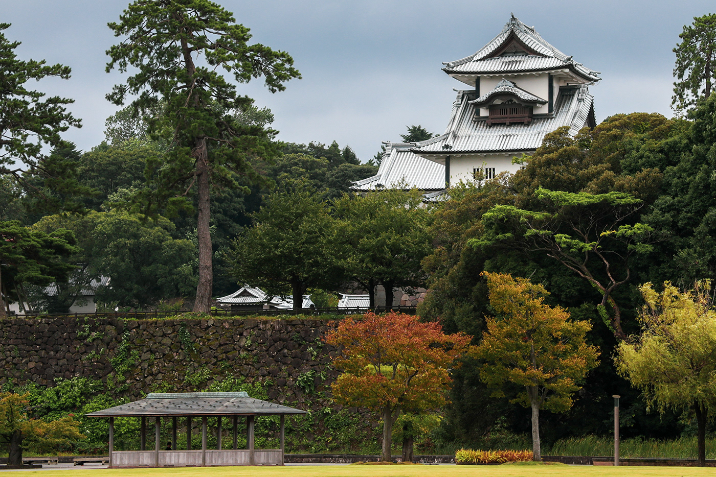 Kanazawa castle in Japan on Behance