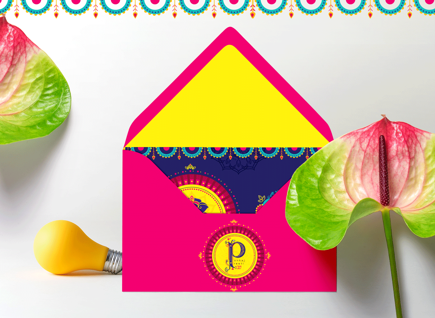 Wedding Card Design. on Behance