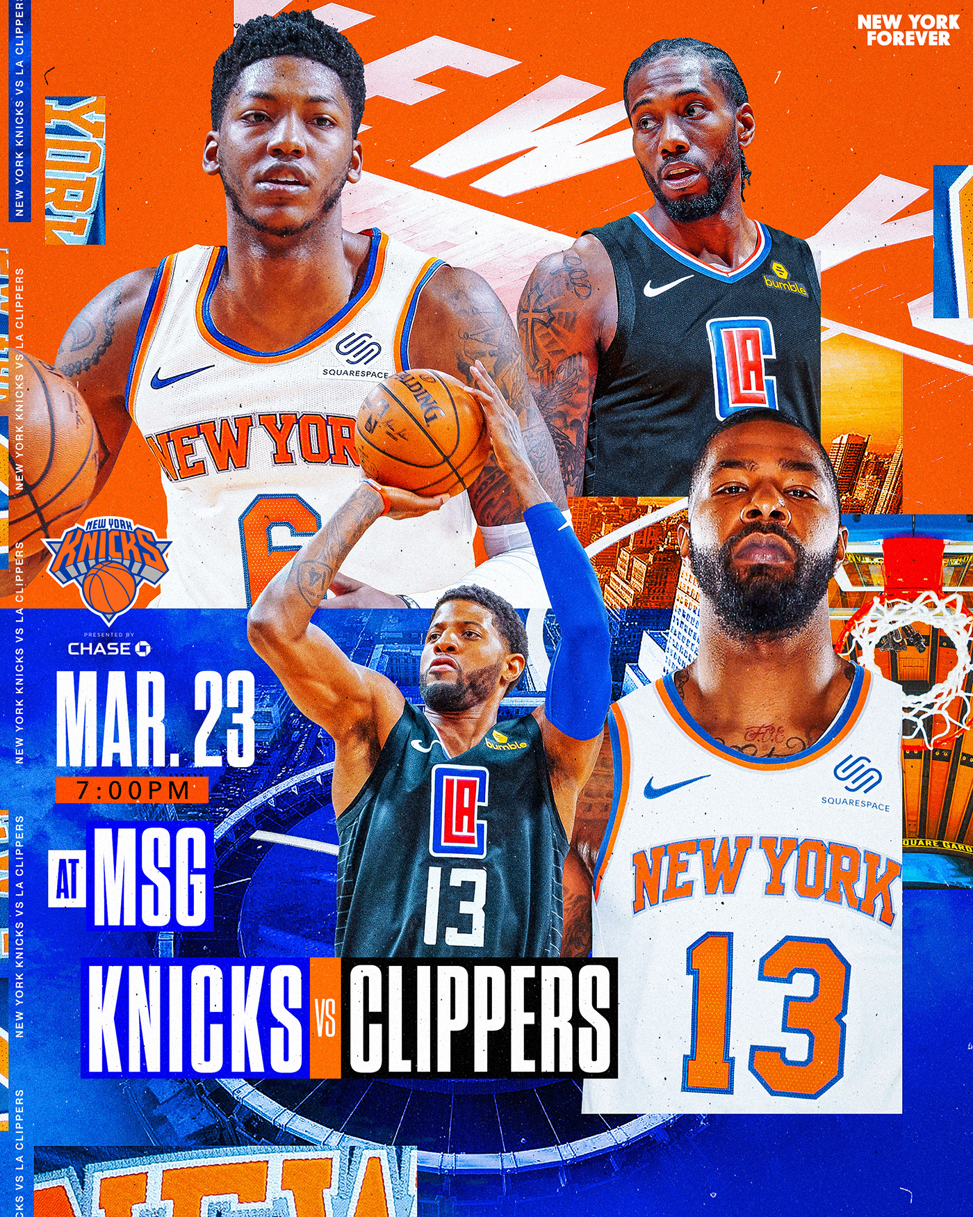 New York Knicks 201920 Season Tickets Creative on Behance