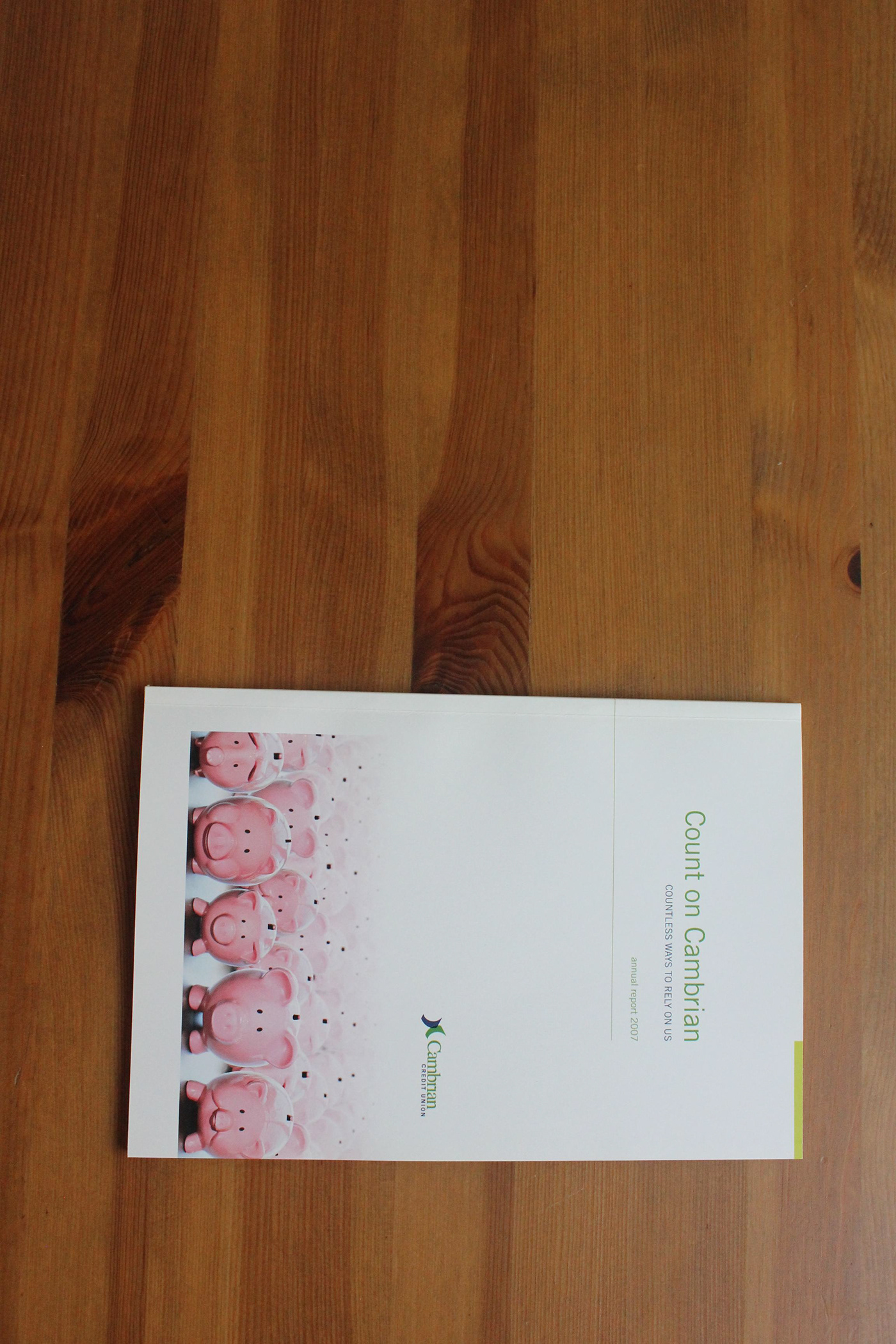 Cambrian Credit Union Annual Report on Behance
