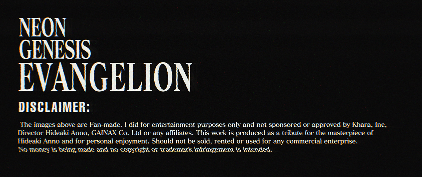 Neon Genesis Evangelion Screen Graphics on Behance