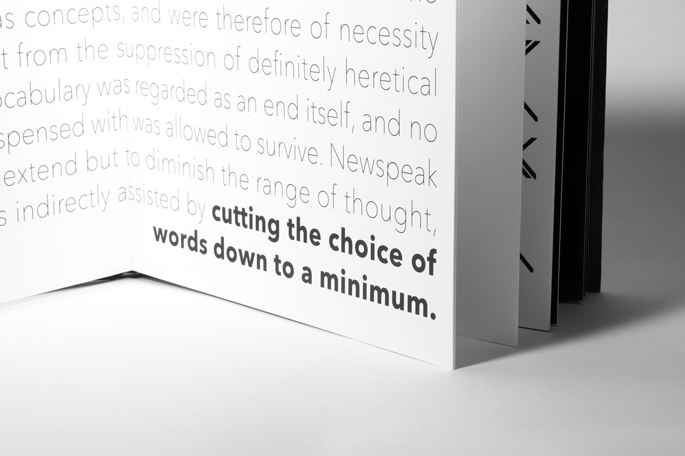 Typographic Newspeak, 1984 on Behance