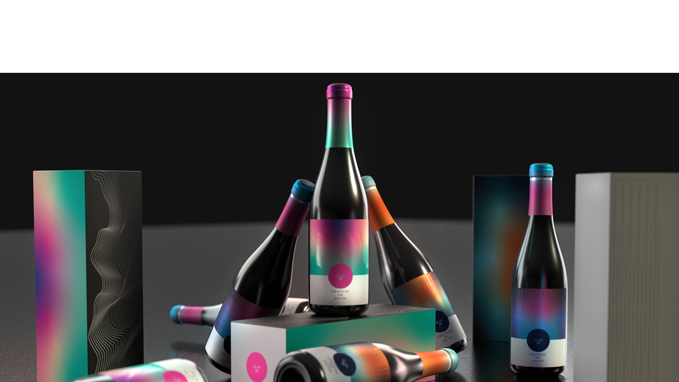 Adobe Dimension Bottle Compositions Color Burst on Behance