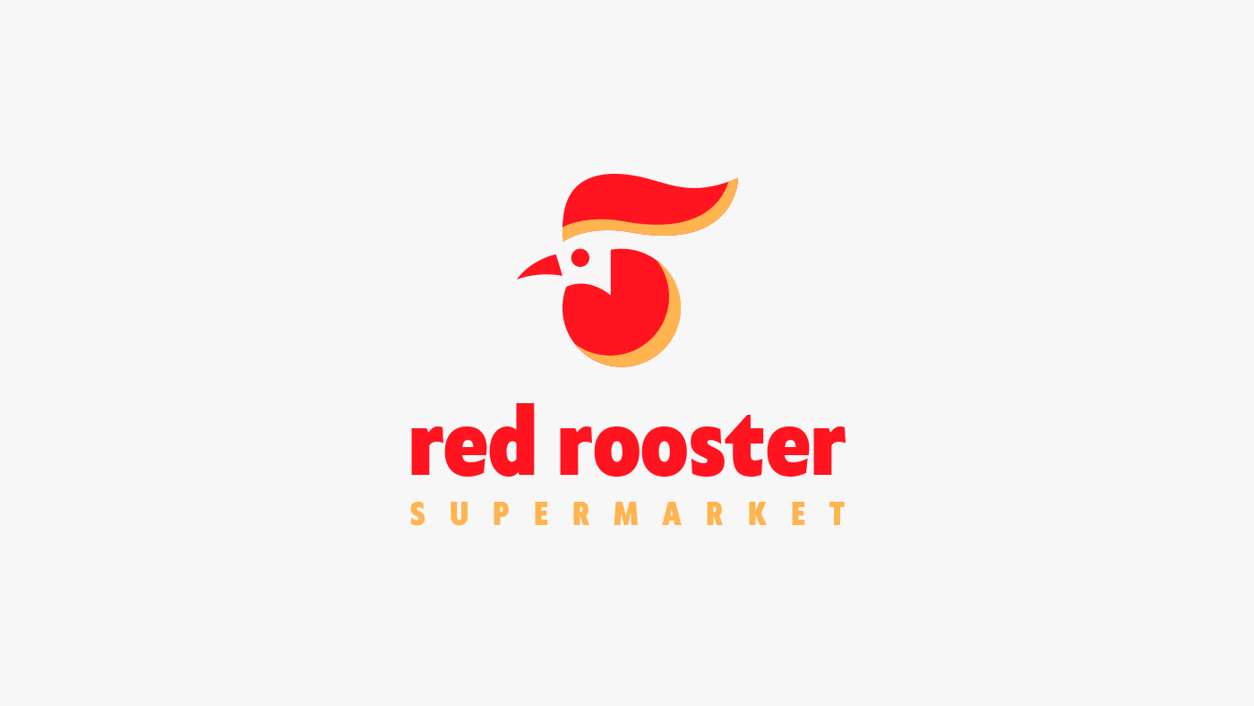 Red Rooster Supermarket Behance