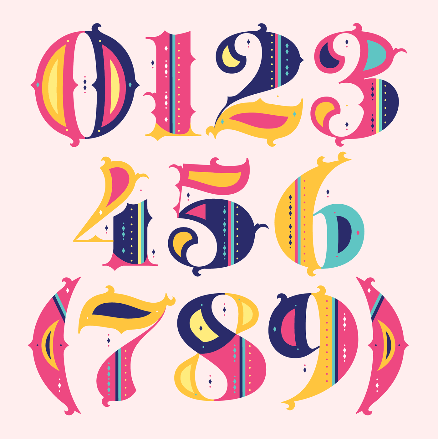 ColorFontWeek 5 FREE color fonts on Behance