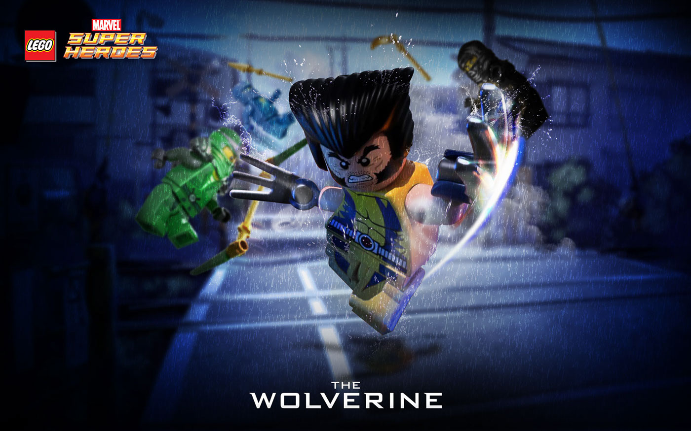 Lego Marvel Super Heroes The Wolverine on Behance