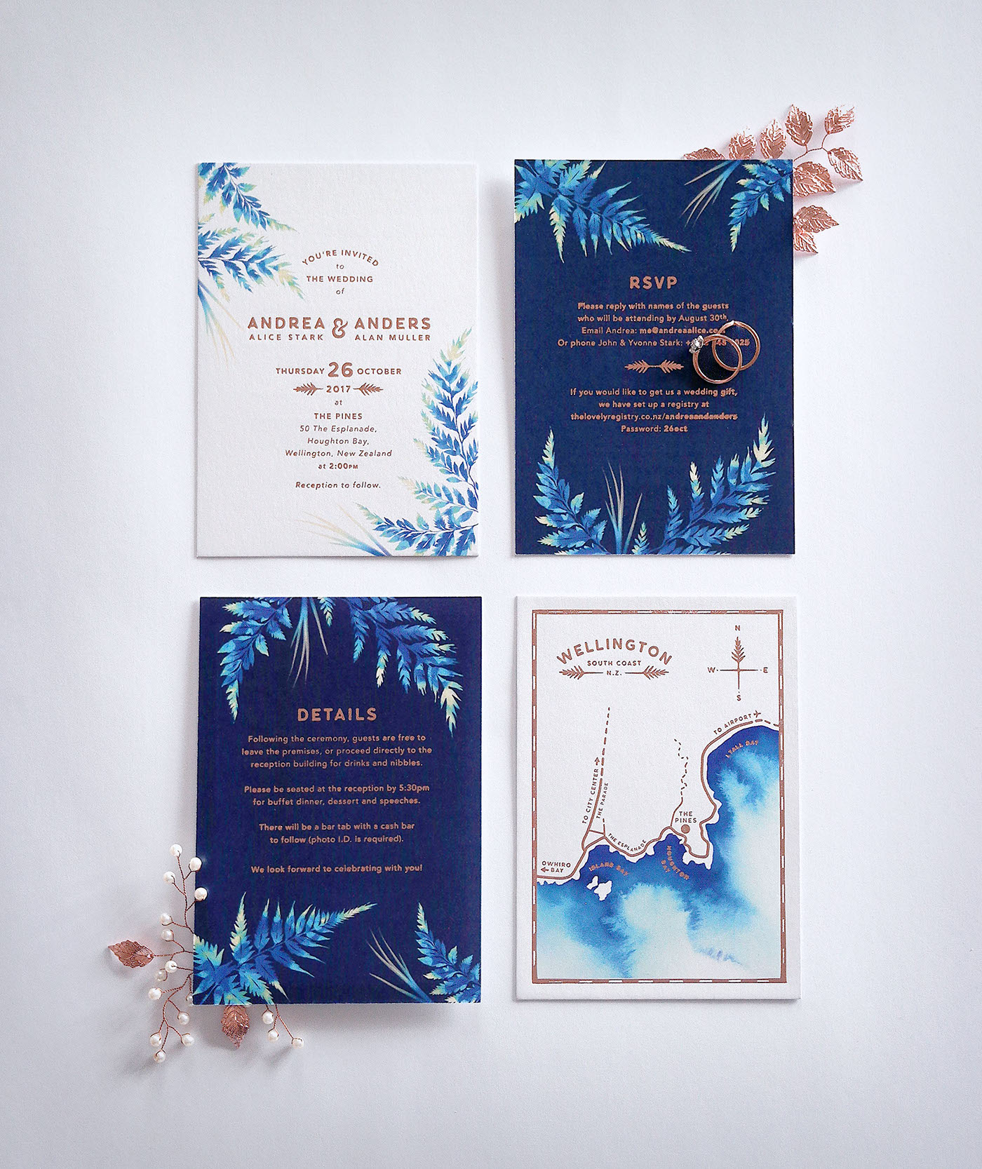 Wedding Invitation Suite on Behance