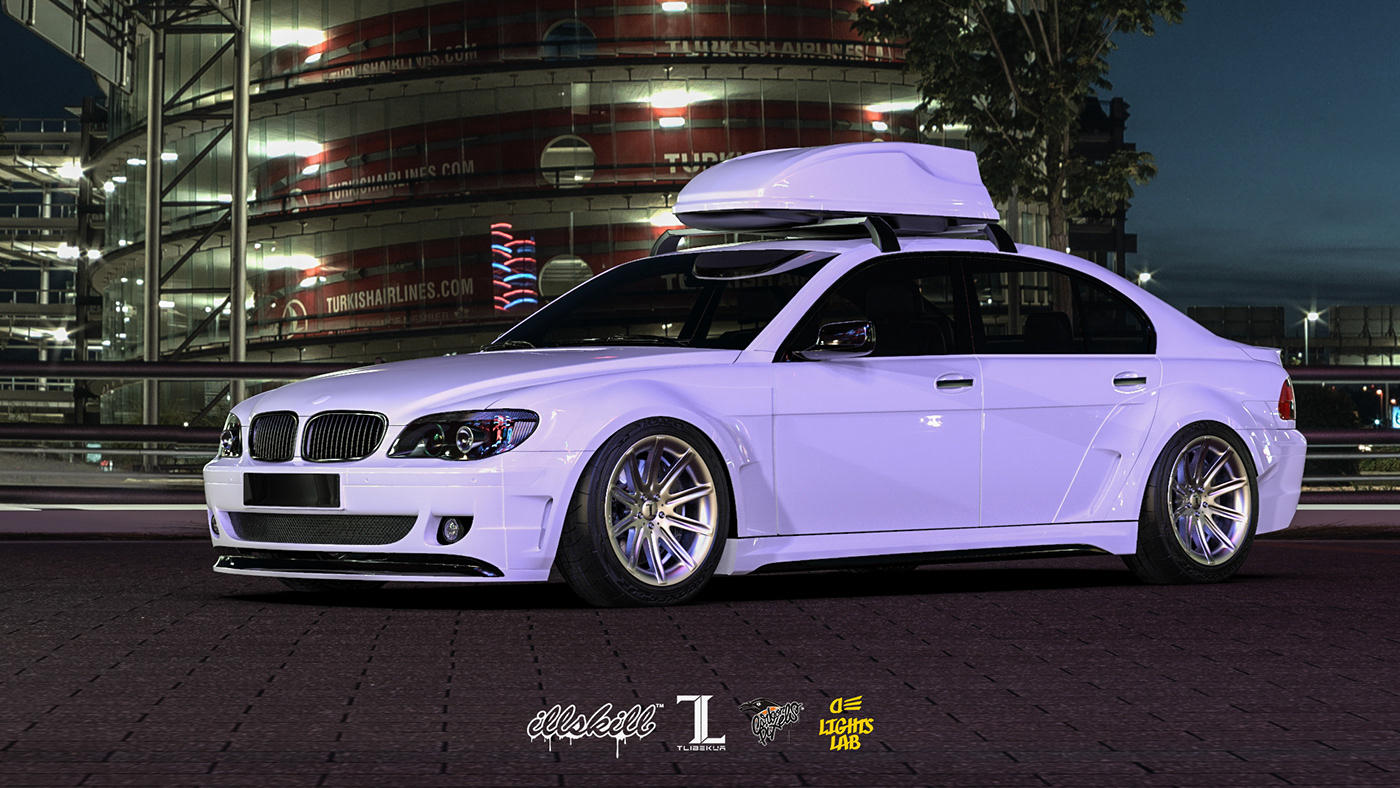 BMW 7 Series Widebody kit on Behance