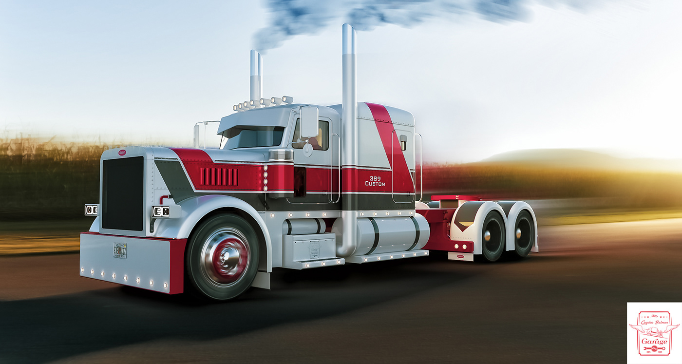 Peterbilt 389 Custom Design on Behance
