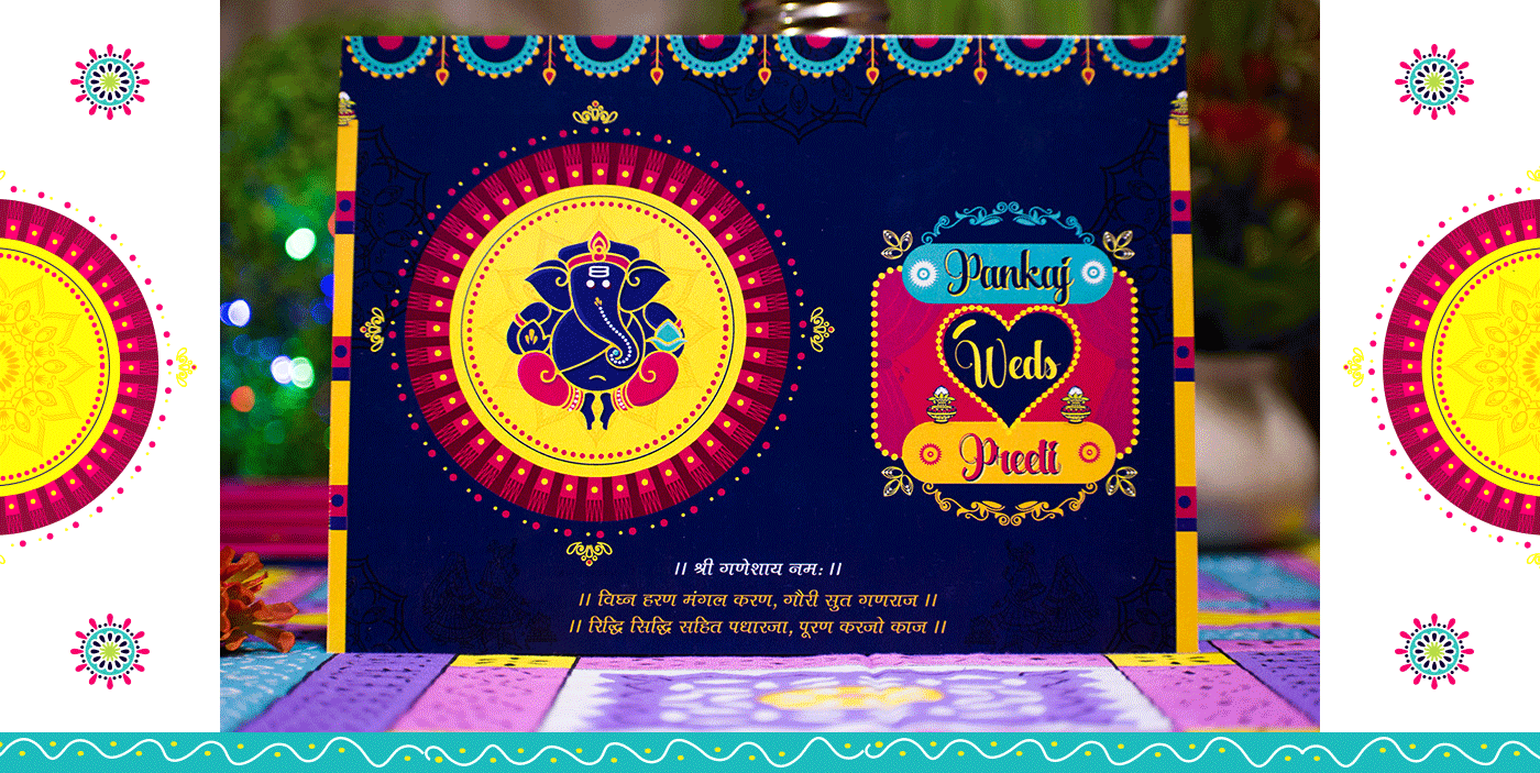 Wedding Card Design. on Behance