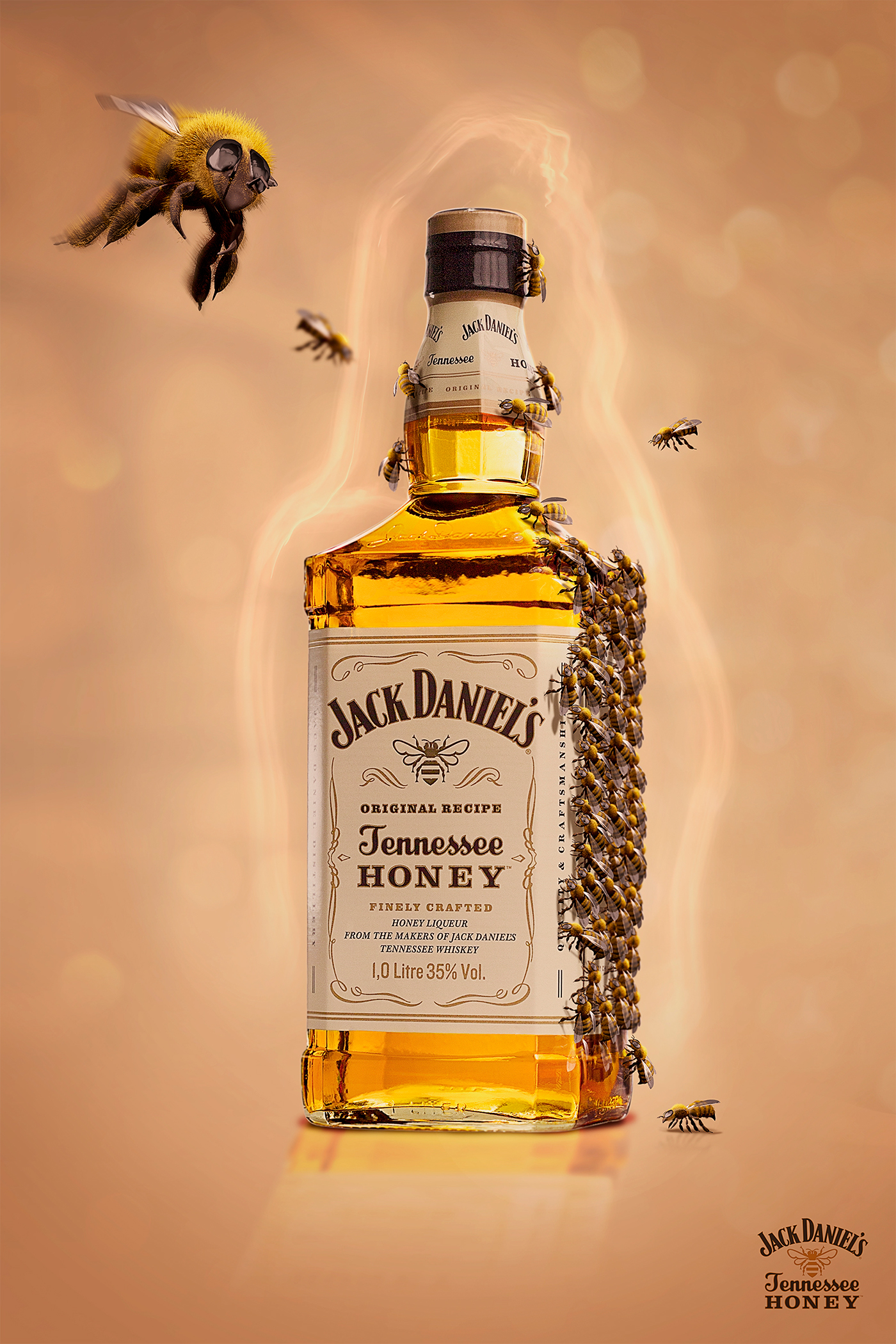 Bees Jack Daniel's Honey on Behance