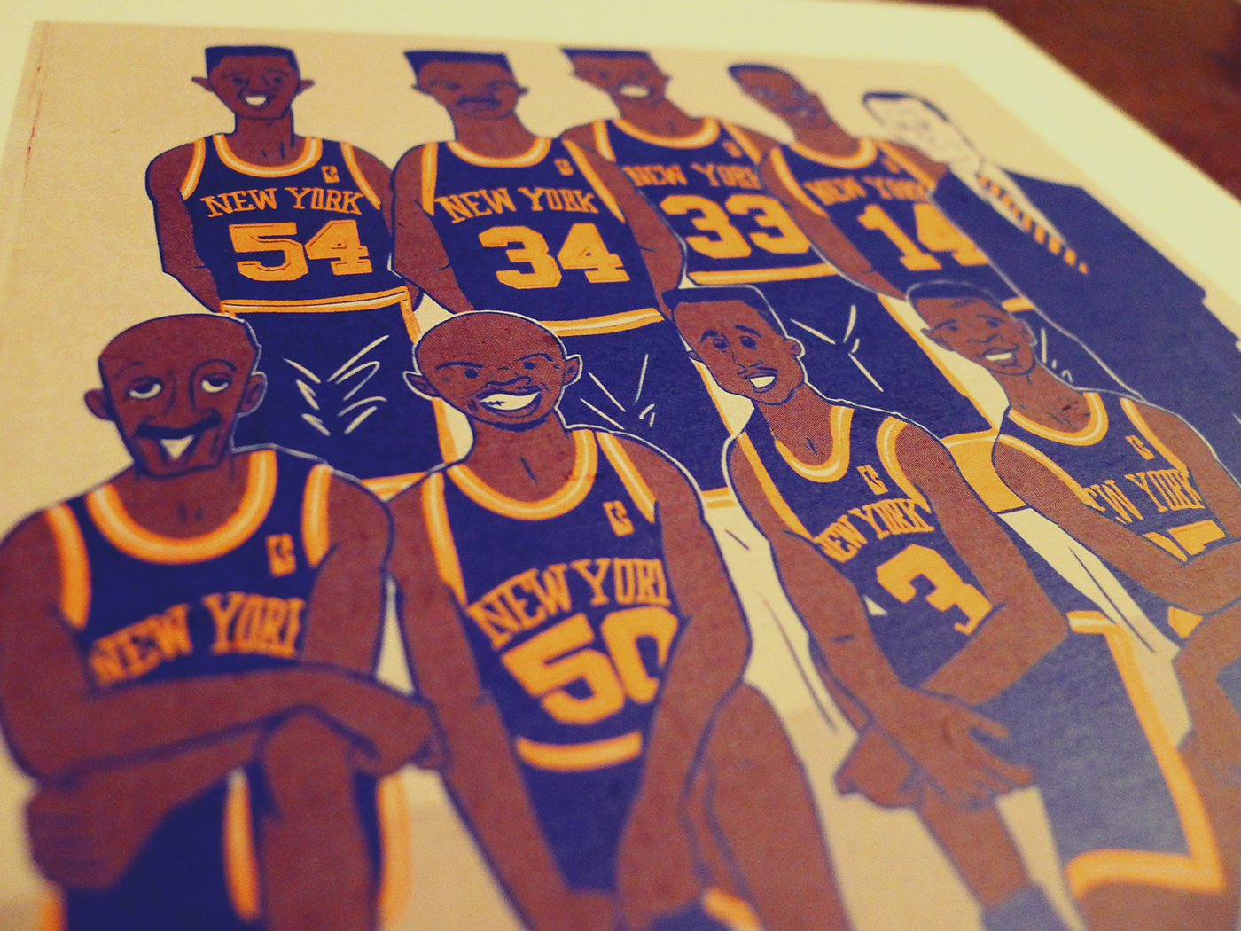 1994 New York Knicks on Behance