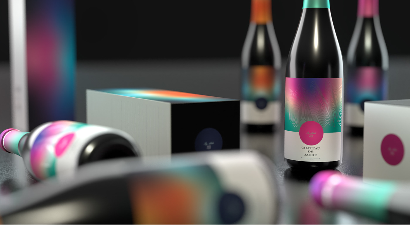 Adobe Dimension Bottle Compositions Color Burst on Behance