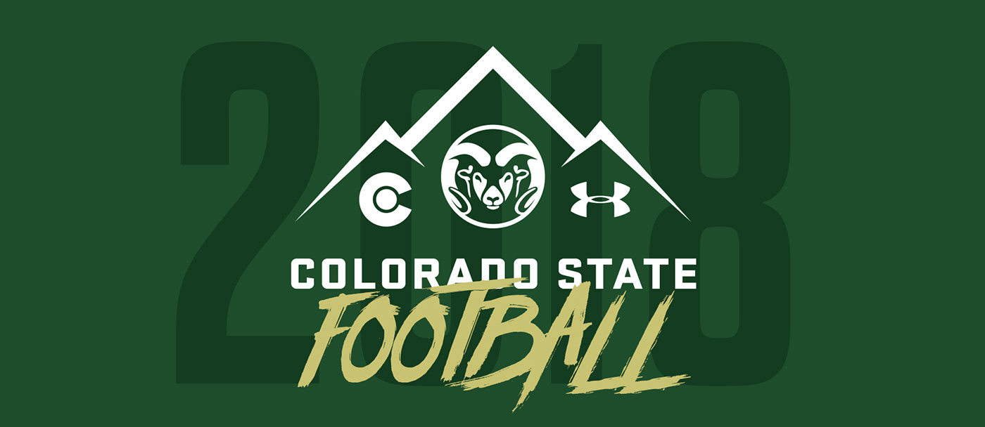 2024 Colorado State Football Schedule 2018 COLORADO STATE FOOTBALL on Behance