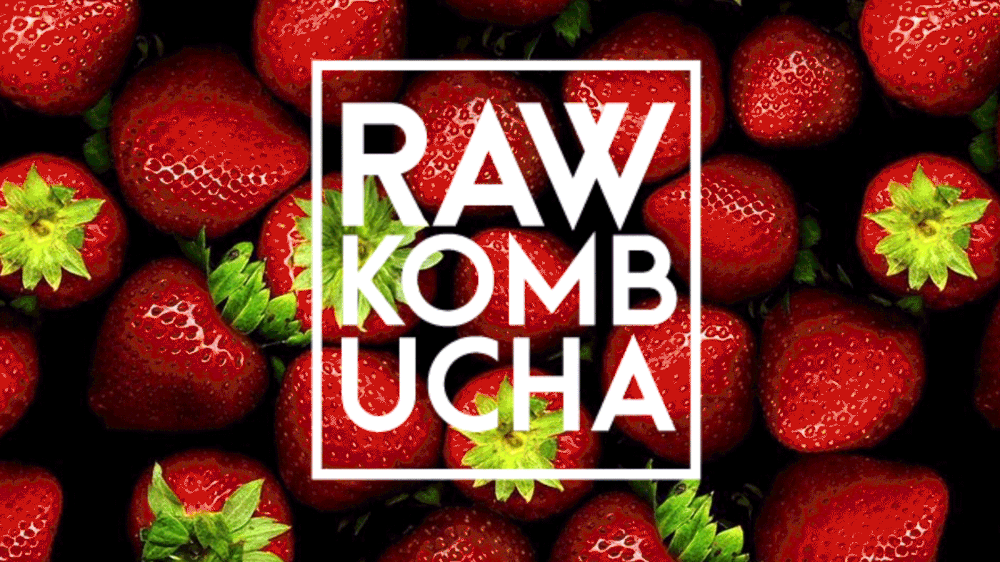 Raw Kombucha on Behance