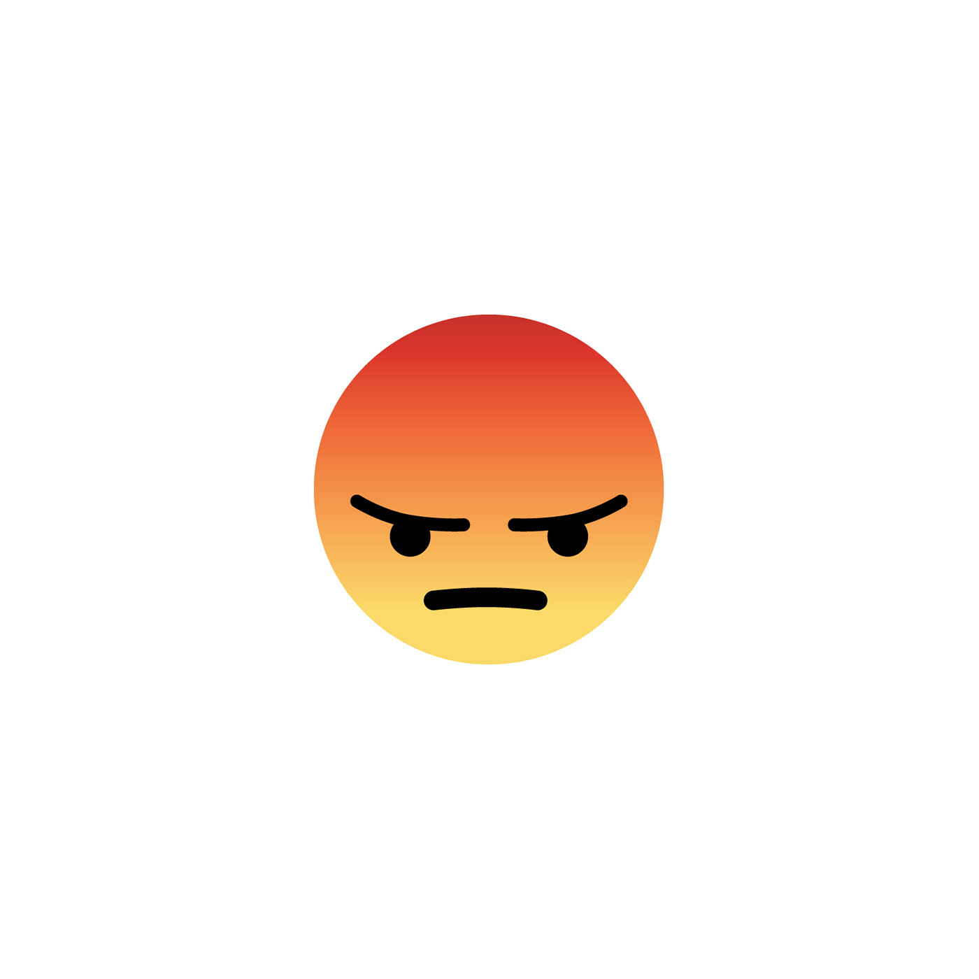 Facebook Reaction emojis on Behance