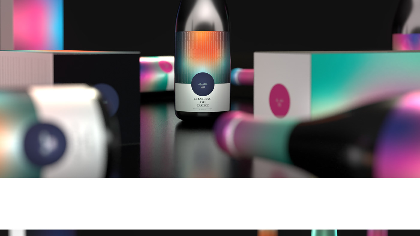 Adobe Dimension Bottle Compositions Color Burst on Behance