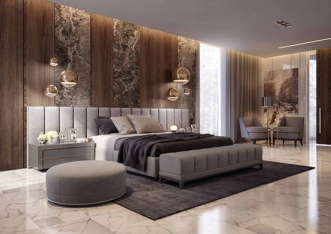 Master Bedroom on Behance