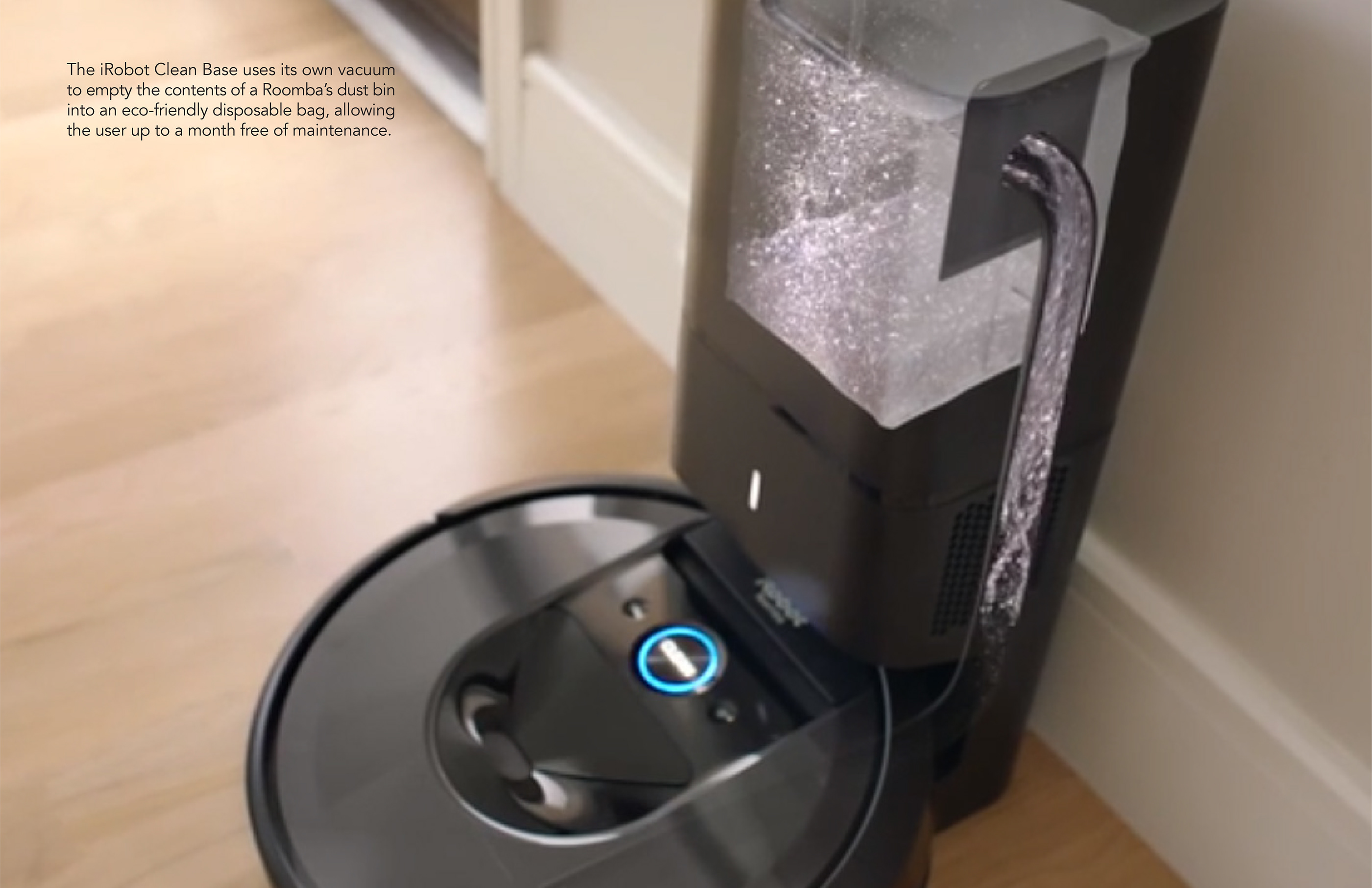 iRobot Clean Base Automatic Dirt Disposal on Behance