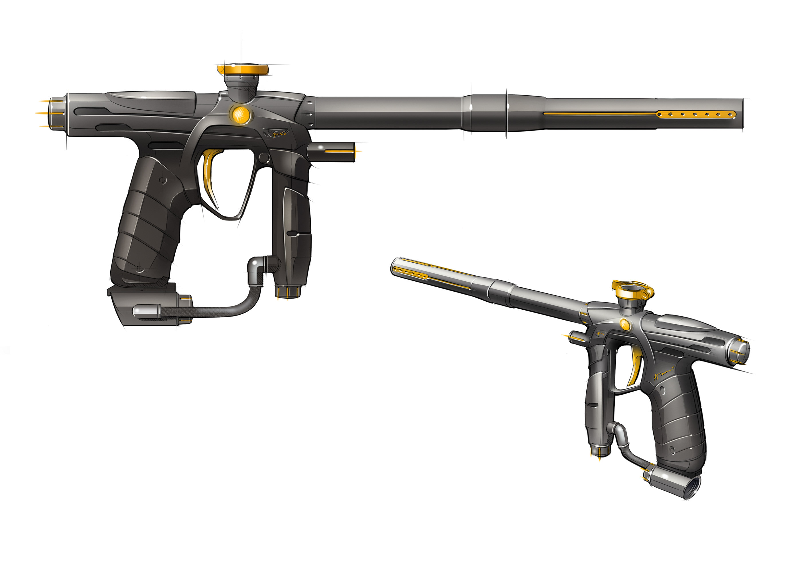 JT Sports Paintball Guns on Behance