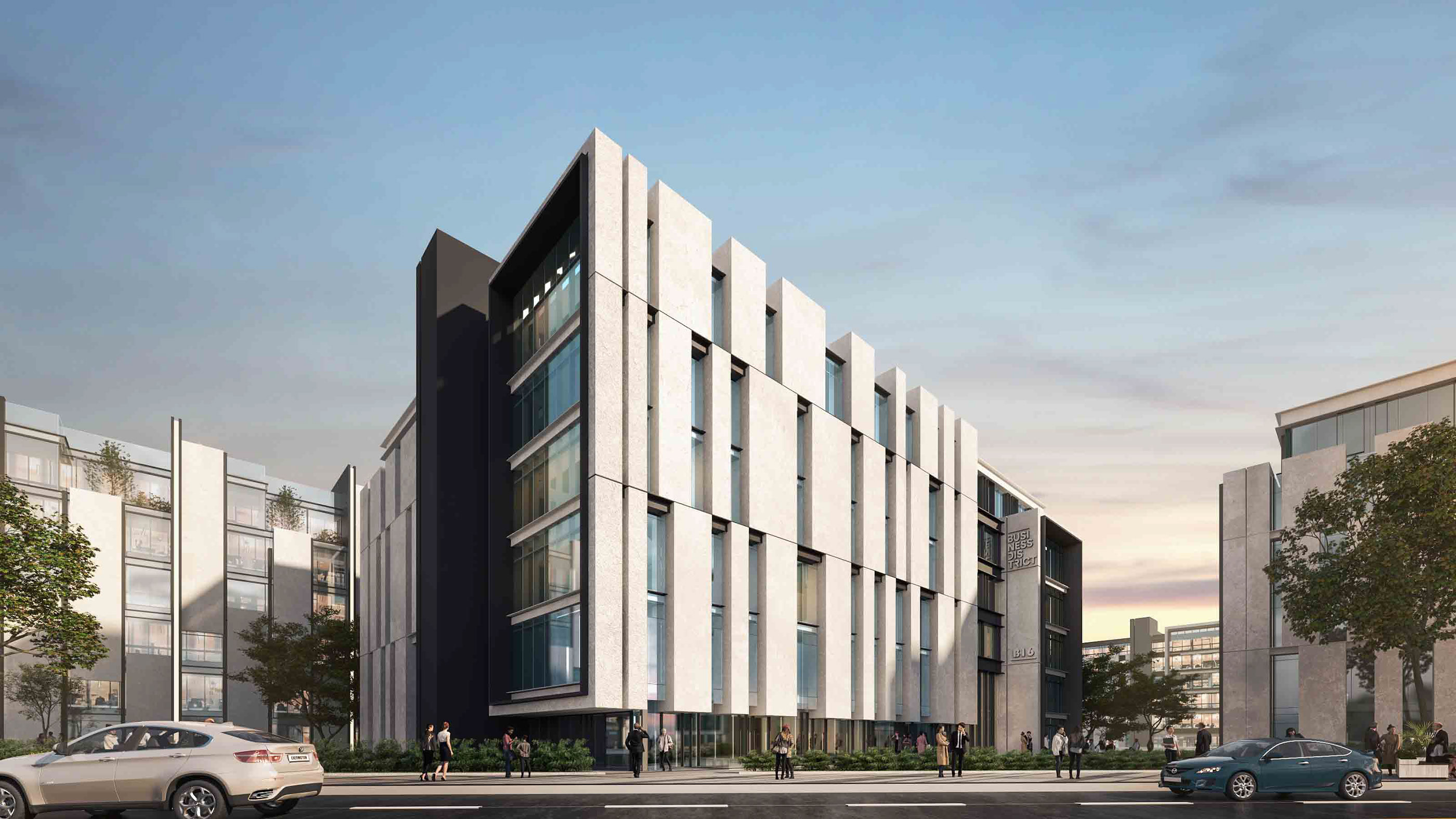 Hyde park business district on Behance
